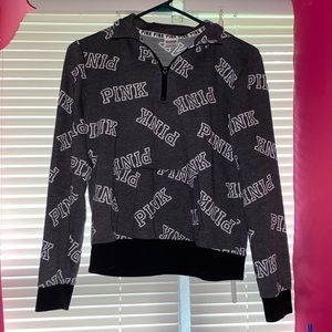 PINK Grey Cropped Jacket